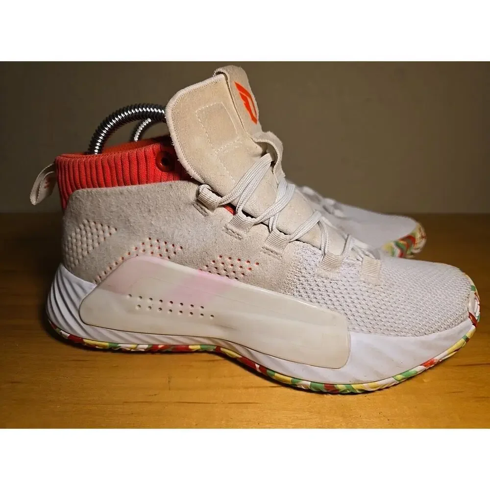 Adidas Dame 5 All Skate Sneakers Mens 5.5 Women's Size 7 Running Basketball